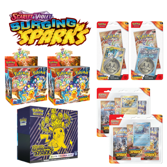 Pokémon Surging Sparks Skippy Bundle (Preorder - Ships by 11/08/2024