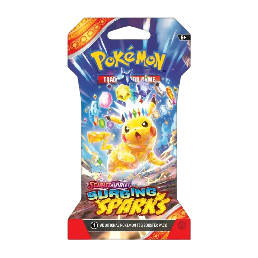 Pokémon Surging Sparks Sleeved Booster Pack (Preorder - Ships by 11/08/2024)