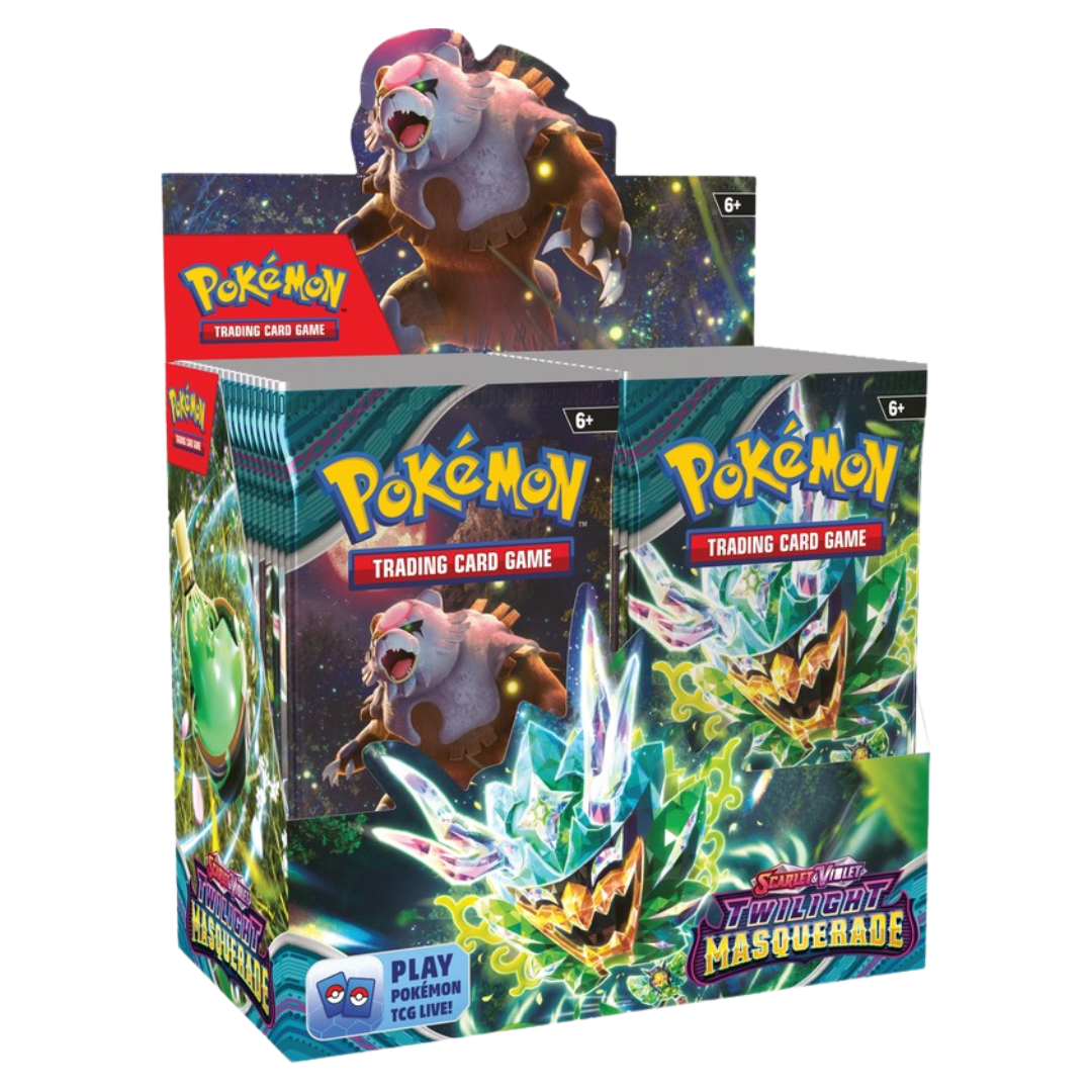 Pokémon Twilight Masquerade Booster Box – Skiplup's Poke Shop!