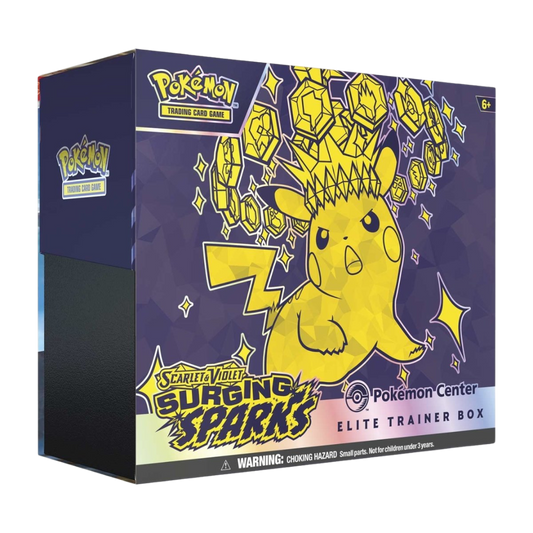 Surging Sparks Pokémon Center Elite Trainer Box