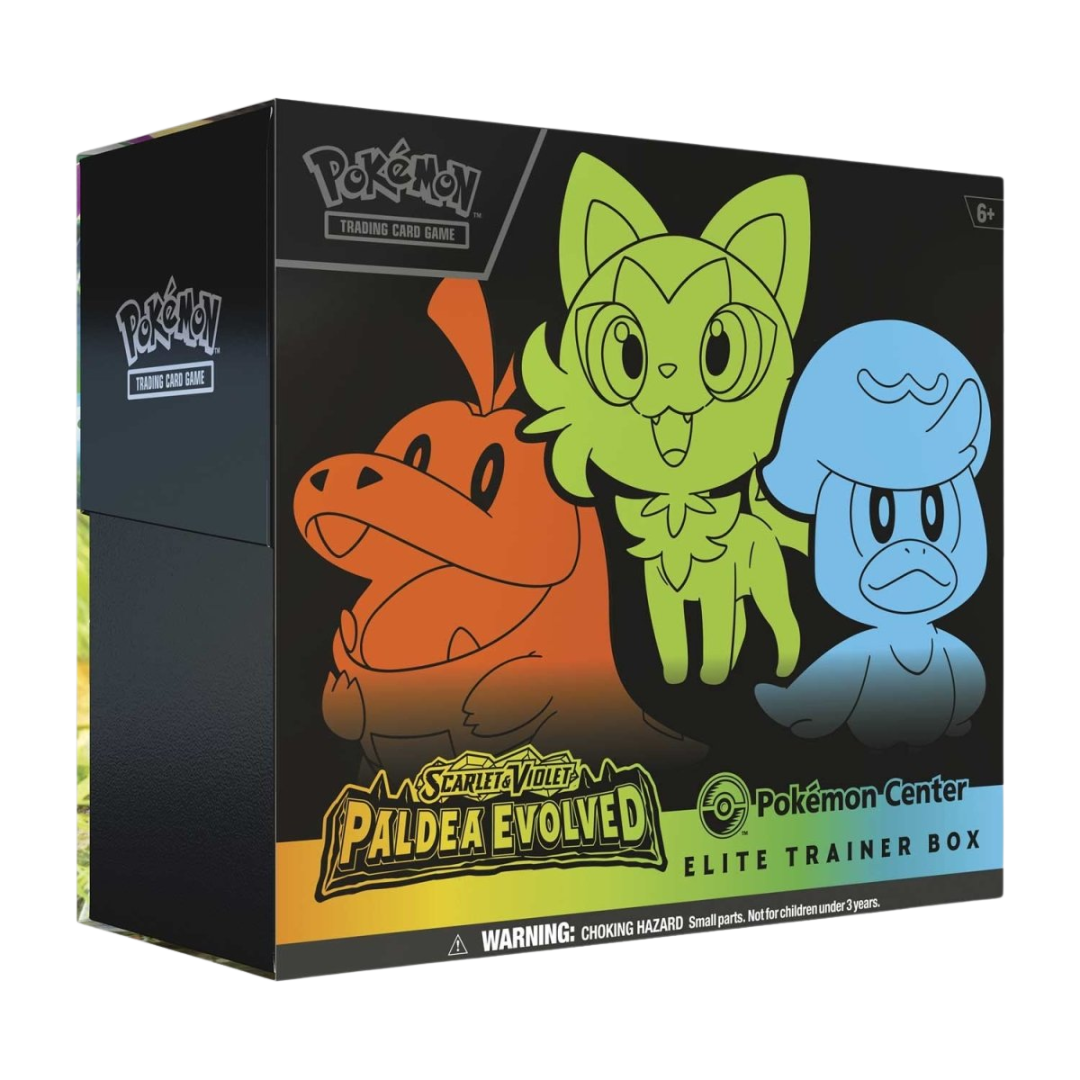 Paldea Evolved Pokémon Center Elite Trainer Box