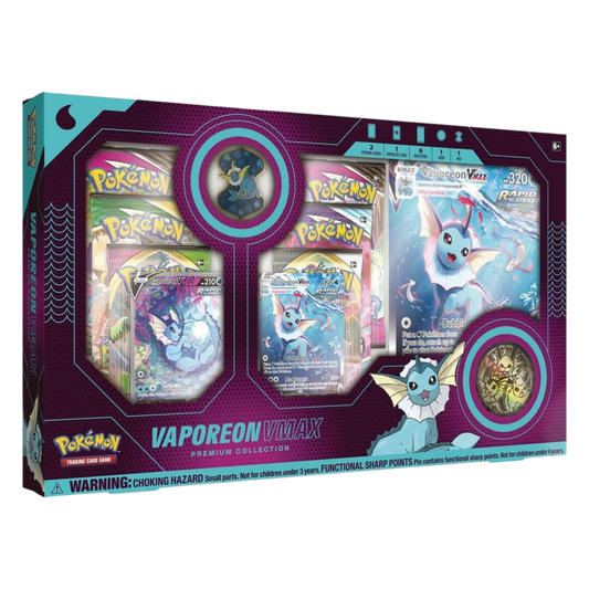 Vaporeon VMAX Premium Collection Box