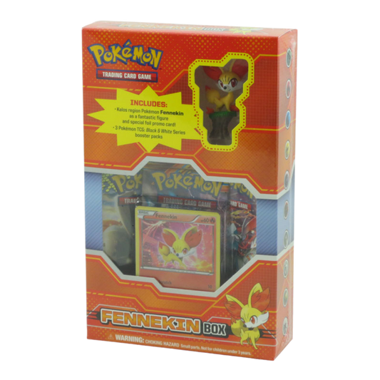 Pokemon Fennekin Kalos Starter Figure Box CASE FRESH (Black White Era Packs)