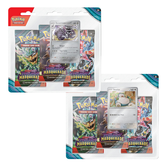 Pokémon Twilight Masquerade 3 Pack Blister [Set of 2]