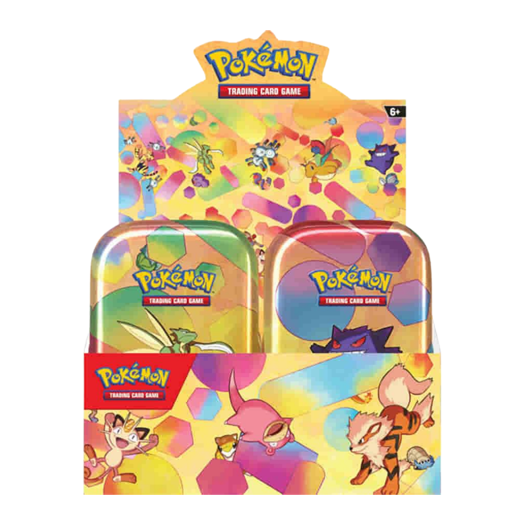 Pokémon Sealed 151 Mini Tin Display CASE FRESH