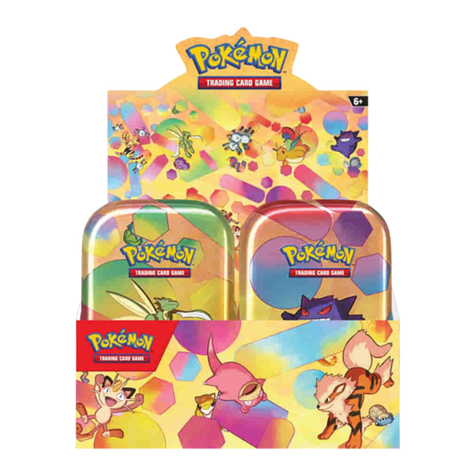 Pokémon Sealed 151 Mini Tin Display CASE FRESH