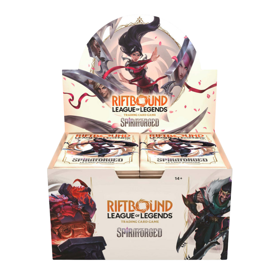 Riftbound Spiritforged Booster Box Display