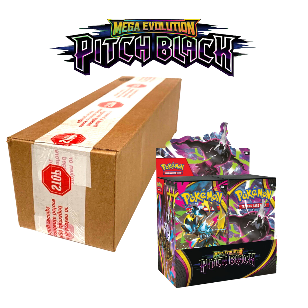 Pokémon Pitch Black Booster Box Case (Preorder - Ships by 07/17/2026)