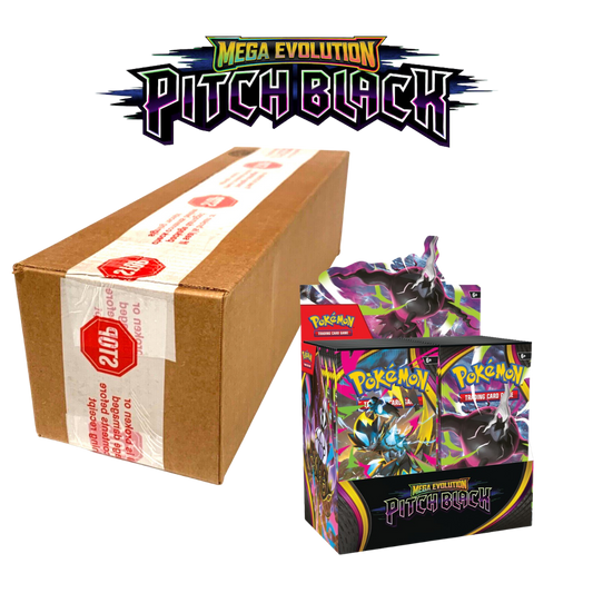 Pokémon Pitch Black Booster Box Case (Preorder - Ships by 07/17/2026)