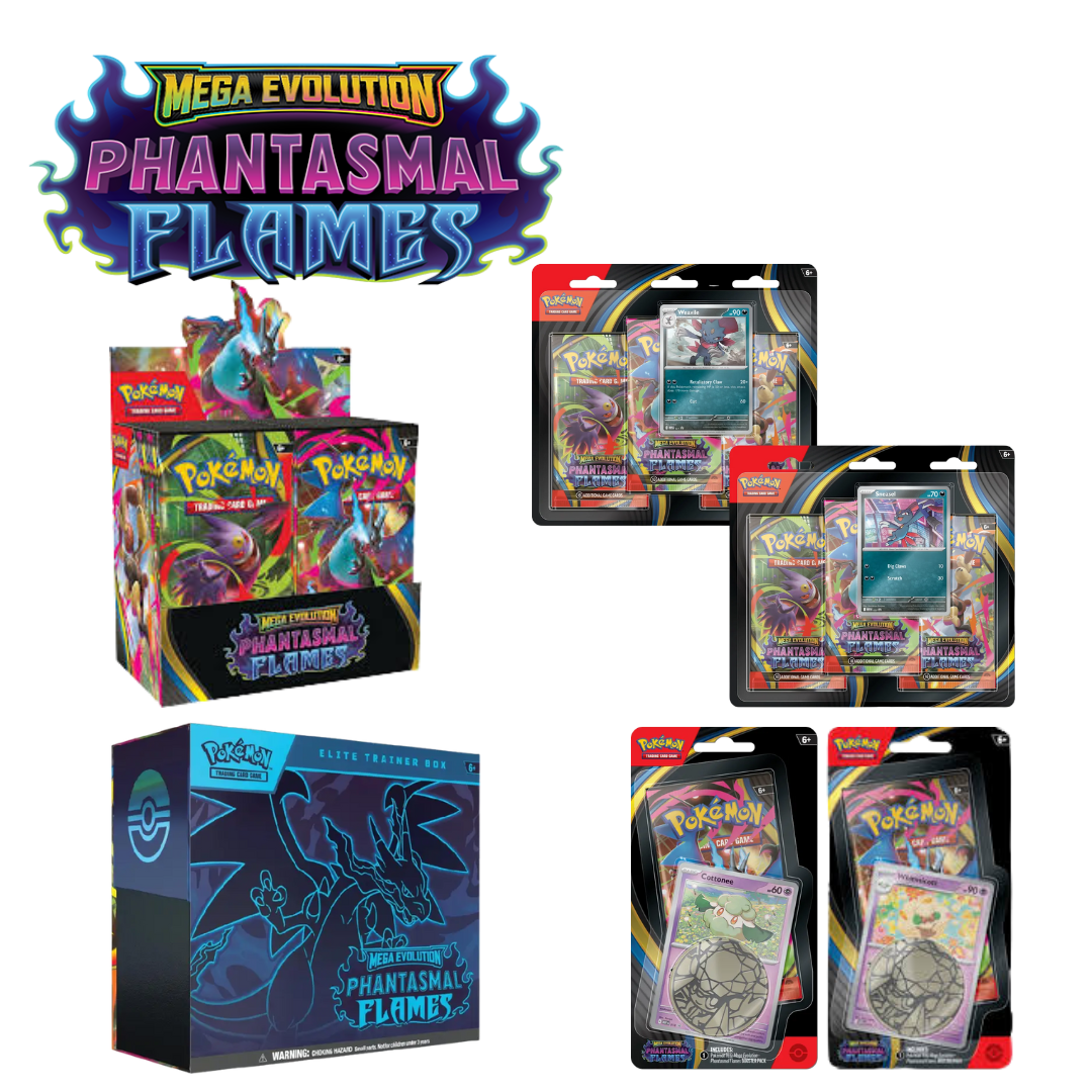 Pokémon Phantasmal Flames Skippy Bundle (PREORDER - Ships by 11/14/2025)