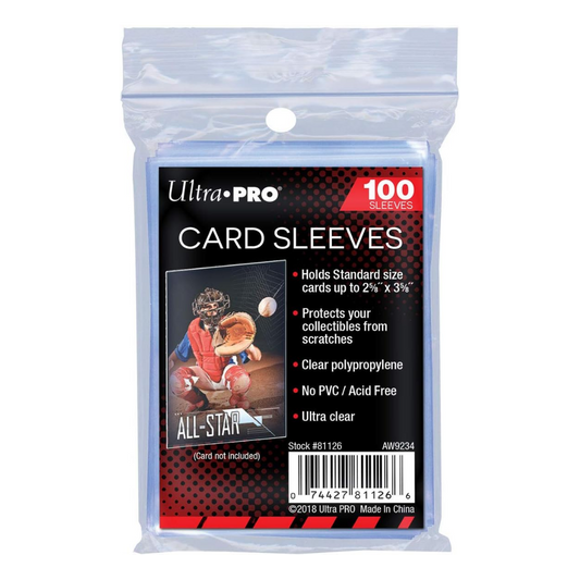 Ultra Pro Sleeves: Standard Soft (Penny Sleeves) 100CT