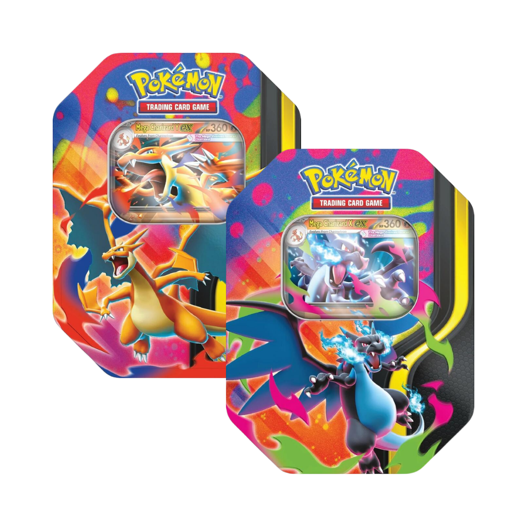 Pokémon Mega Charizard Tins [Set of 2]