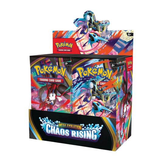 Pokémon Chaos Rising Booster Box (Preorder: Ships by 05/22/26*)