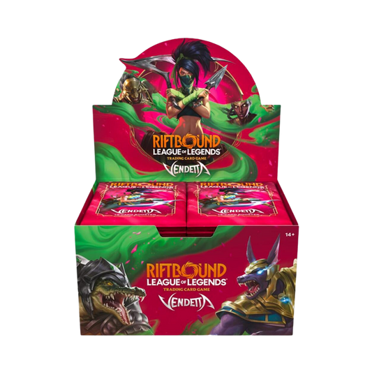 Riftbound Vendetta Booster Box Display