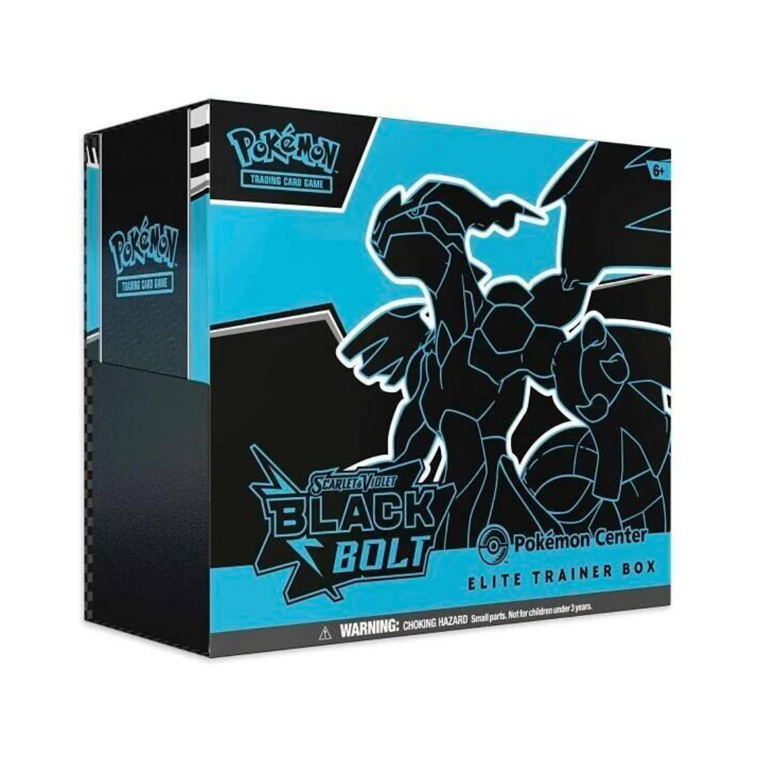 Black Bolt Pokémon Center Elite Trainer Box