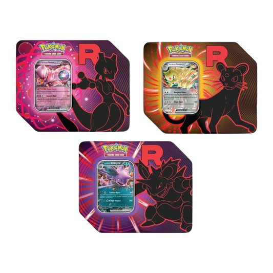 Pokémon Team Rocket Tin [Set of 3]
